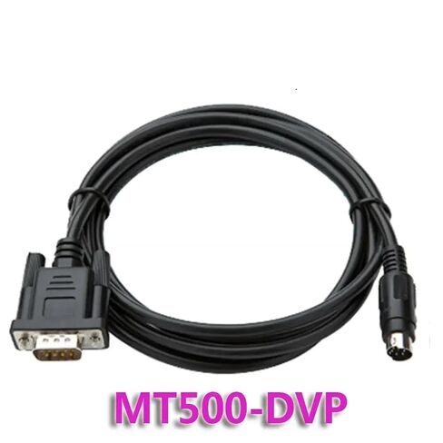 Suitable 506M, MT510T MT500 Series Touch Screen HMI Connect DVP PLC Programming Cable in Kuwait