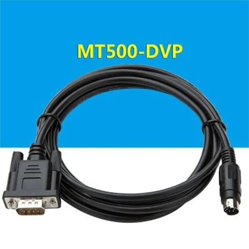 Suitable 506M, MT510T MT500 Series Touch Screen HMI Connect DVP PLC Programming Cable in Kuwait