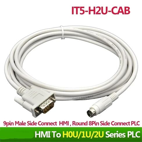 IT5-H2U-CAB شاشة تعمل باللمس مناسبة لتوصيل كابل برمجة سلسلة PLC H0U/1U/2U in Kuwait