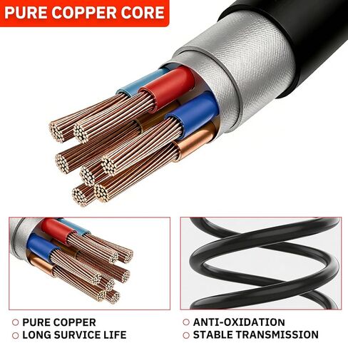 كابل مقسم ZZJMCH RCA، مقسم كابل AV 3 مقبس أنثى RCA إلى 6 مقبس ذكر RCA RCA Y تمديد مقسم الصوت/الفيديو، كابل محول AV، مقسم الصوت والفيديو in Kuwait