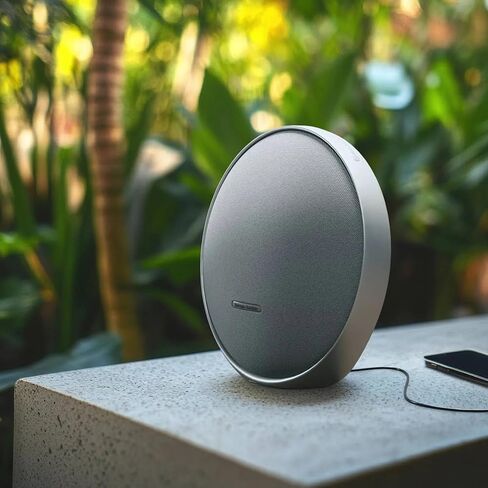 Harman Kardon Onyx Studio 9 Wireless Bluetooth Speaker, Gray (Renewed) in Kuwait