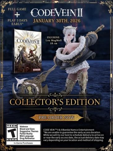 إصدار CODE VEIN II لهواة التجميع لأجهزة إكس بوكس in Kuwait