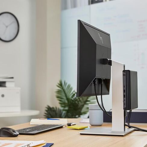 كمبيوتر مكتبي HP Pro Mini 400 G9 Business Mini (الجيل الرابع عشر، معالج Intel i5-14500T من الجيل الرابع عشر (Beats i7-12700T)، وذاكرة DDR4 سعة 64 جيجابايت، ومحرك أقراص PCIe SSD سعة 1 تيرابايت، وواي فاي 6E+BT 5.3، وRJ-45، ومنفذي عرض + HDMI، وWin11Pro) مع م in Kuwait
