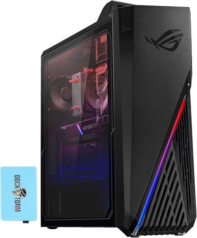 كمبيوتر مكتبي ASUS ROG Strix GA15 للألعاب والترفيه (AMD Ryzen 7 5800X 8-Core، ذاكرة وصول عشوائي 32 جيجابايت، 4 تيرابايت PCIe SSD، RTX 3070، واي فاي، بلوتوث، HDMI، USB 3.2، USB 3.1، Win 11 Pro) مع محور in Kuwait