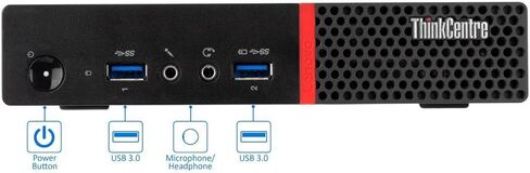 Lenovo ThinkCentre M900 Mini PC Desktop, Win 11 Pro Computer PC Micro, Intel i7 Processor Core i7-6700, 8GB RAM, 256GB SSD, DisplayPort (Renewed) in Saudi Arabia