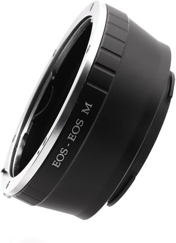 حلقة محول عدسة EOS EF-EOS M لعدسة تركيب Canon EF EF-S ولكاميرا Canon EOS EF-M بدون مرآة حلقة محول عدسة معدنية حلقة محول التركيز اليدوي in Kuwait