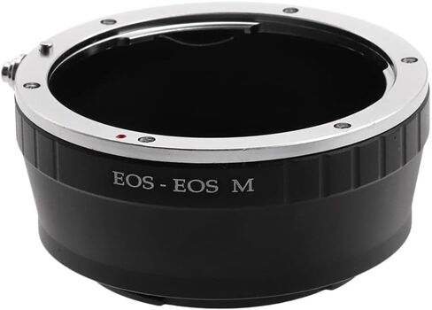 حلقة محول عدسة EOS EF-EOS M لعدسة تركيب Canon EF EF-S ولكاميرا Canon EOS EF-M بدون مرآة حلقة محول عدسة معدنية حلقة محول التركيز اليدوي in Kuwait