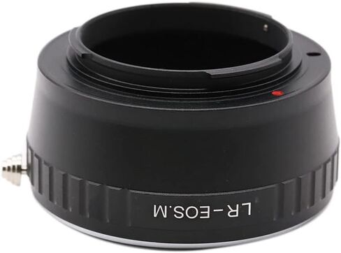 حلقة محول العدسة LR-EOS M لعدسة Leica R Mount وكاميرا Canon EOS EF-M Mount Mirrorless حلقة محول العدسة المعدنية حلقة محول التركيز اليدوي in Kuwait