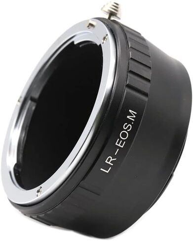 حلقة محول العدسة LR-EOS M لعدسة Leica R Mount وكاميرا Canon EOS EF-M Mount Mirrorless حلقة محول العدسة المعدنية حلقة محول التركيز اليدوي in Kuwait