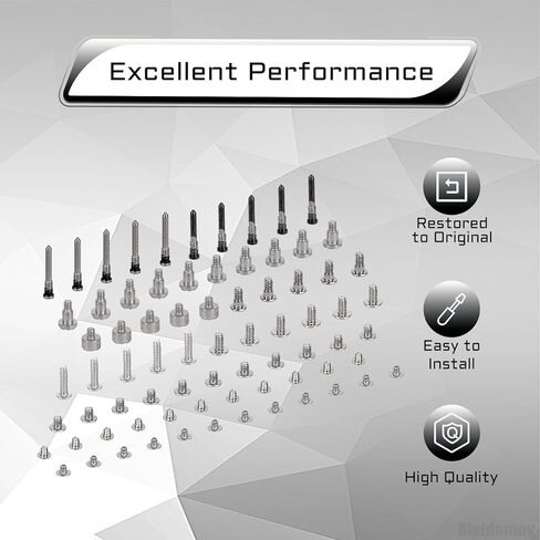 for iPhone 15 Complete Full Screw Set Replacement with Repair Pentalobe Bottom Screws Inner Part with 4 Screwdrivers for A3090 A2846 A3089 A3092 in Kuwait