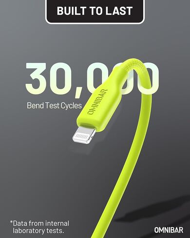 iPhone Charger Fast Charging with USB A to Lightning Cable (6FT/Soft Silicone), 2-Port GaN 35W USB C Wall Charger Block with Apple MFi Certified Lightning Cable, for iPhone 17/16/15/14/13/12 AirPods in Kuwait