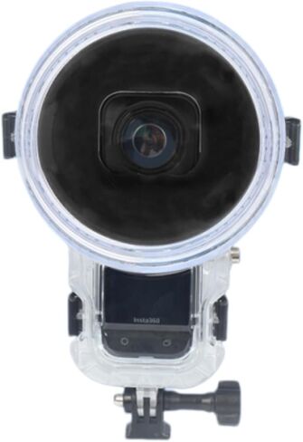 حافظة غوص ممتازة غير مرئية بالكامل بزاوية 360 درجة لجهاز Insta360 X5، مقاومة للماء حتى عمق 50 مترًا in Kuwait