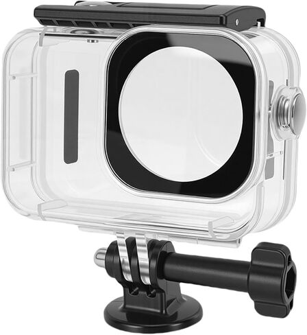 Fabater Action Camera Housing, High Transmittance Tempered Glass Upgraded 45m Sealing Case, Diving Protective Shell with Anti Fog Inserts for Osmo Action 6 Underwater Diving in Kuwait