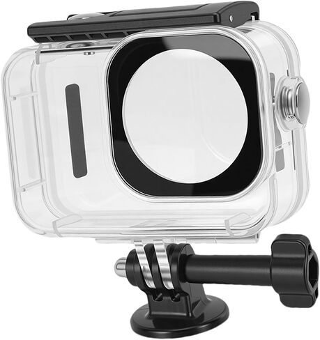 Fabater Action Camera Housing, High Transmittance Tempered Glass Upgraded 45m Sealing Case, Diving Protective Shell with Anti Fog Inserts for Osmo Action 6 Underwater Diving in Kuwait