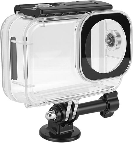 Fabater Action Camera Housing, High Transmittance Tempered Glass Upgraded 45m Sealing Case, Diving Protective Shell with Anti Fog Inserts for Osmo Action 6 Underwater Diving in Kuwait