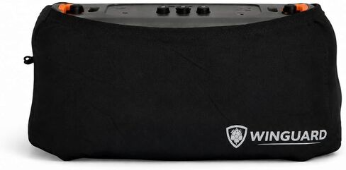 مكبر صوت JBL PartyBox On-The-Go قوي ومحمول بلوتوث للحفلات مع عرض ضوئي ديناميكي بما في ذلك غطاء الغبار الواقي من Winguard in Kuwait