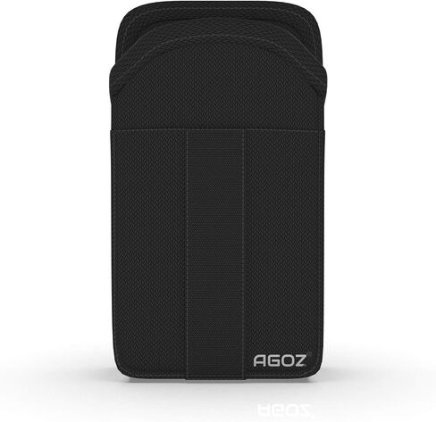 حافظة حمل AGOZ لهاتف Sonim XP10 XP9900، Sonim RS60، حقيبة متينة شديدة التحمل، غطاء بمشبك معدني، حلقات حزام، حامل بطاقات in Kuwait