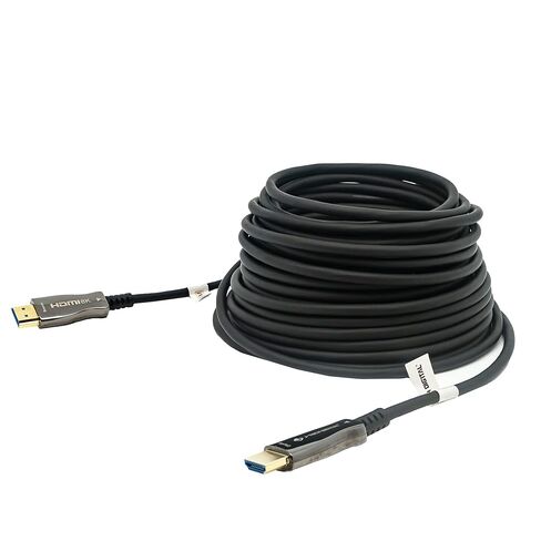 J-Tech Digital 8K HDMI 2.1 Fiber Cable 15M 50 FT Ultra High Speed 48 Gbps 4K @ 120Hz | 8K @ 60Hz Compatible with PS5 Xbox ROKU [JTECH-FCAB158K] in Kuwait