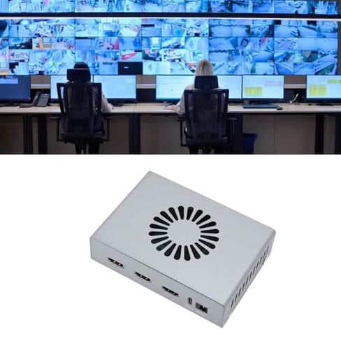 DMA Fuser, HDMI Synthesizer, DMA Fuser Combiner Display Overlay, 2K 144Hz Adapter, HD 240Hz, 2 Input HDMI Output, for Financial Trading Rooms, Bank Data Centers in Kuwait
