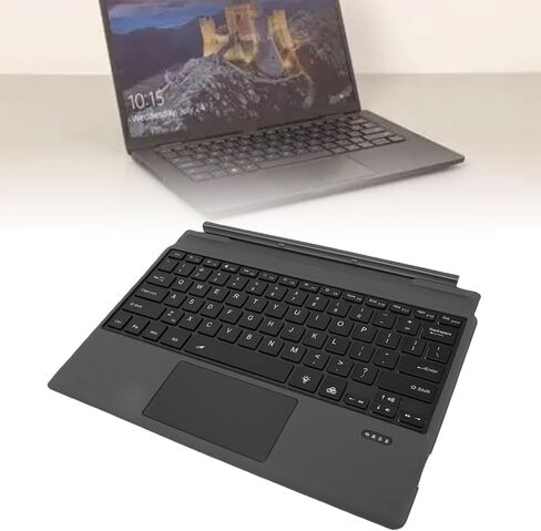 LICAEVEY Palmrest Touchpad Keyboard, OEM Replacement with Spill Resist Design and Backlit Keys, Magnetic Hinge for Latitude 7320 7310 Detachable K19M Tablets in Kuwait