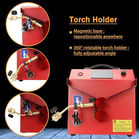 RUIIWING 2026 Upgrade Brass Case Annealer with Case Prep Station – RED Forged & Rebuilt Annealing Machine for 223, 5.56, 308, 6.5, 338 lapua, Torch and Hose Included in Kuwait