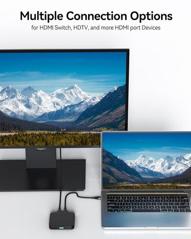 كابل HDMI قصير 1.2FT 10K 8K 4K، كابل HDMI 2.1 48 جيجابت في الثانية فائق السرعة مضفر 1.2 قدم سلك HDMI 8K@60 هرتز، 4K@120 هرتز، eARC، HDR10+، HDCP2.3 للشاشة/مفتاح HDMI/الكاميرا/صندوق التلفزيون/HDTV in Kuwait