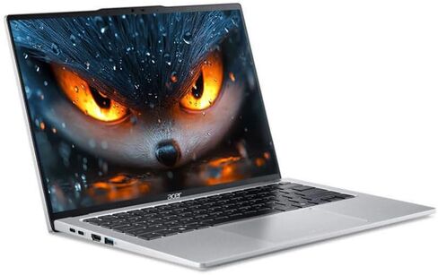 كمبيوتر محمول acer Swift Go WUXGA 14 بوصة FHD يعمل باللمس، Intel Ultra 7 155H، Intel ARC Graphics، 16GB LPDDR5X 1TB SSD، قارئ بصمات الأصابع، لوحة مفاتيح بإضاءة خلفية، Copilot AI، Wi-Fi 6E، Windows 11 Home (متجدد) in Kuwait