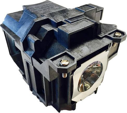 مصباح ومبيت ELP-LP87 الأصلي من Jaspertronics لأجهزة العرض Epson - يناسب BrightLink-536Wi وEB-520 وPowerlite-530 وPowerlite-535W وV13H010L87 والمزيد - وحدة واحدة في كل عبوة مع ضمان لمدة عام in Kuwait