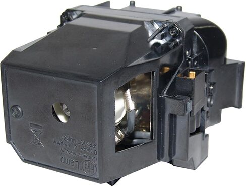 مصباح ومبيت ELP-LP87 الأصلي من Jaspertronics لأجهزة العرض Epson - يناسب BrightLink-536Wi وEB-520 وPowerlite-530 وPowerlite-535W وV13H010L87 والمزيد - وحدة واحدة في كل عبوة مع ضمان لمدة عام in Kuwait