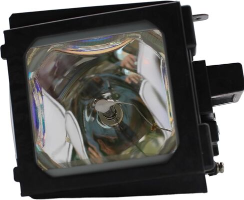Jaspertronics™ Original BQC-XGC50X//1 مصباح وغطاء لأجهزة العرض الحادة - يناسب PG-C45X، PG-C45XU، PG-C50X، PG-C50XU، RLMPFA003WJZZ، XG-510K، XG-C50S، XG-C50X - وحدة واحدة في كل عبوة مع ضمان لمدة عام in Kuwait