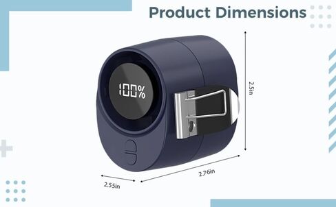 مشبك USB صغير محمول على مروحة، شاشة LED رقمية، قابلة لإعادة الشحن بقدرة 3000 مللي أمبير في الساعة، شحن سريع من النوع C، يمكن ارتداؤها شخصيًا، مروحة خصر صغيرة بدون استخدام اليدين للاستخدام في الهواء الطلق، والرياضة، والسفر in Kuwait