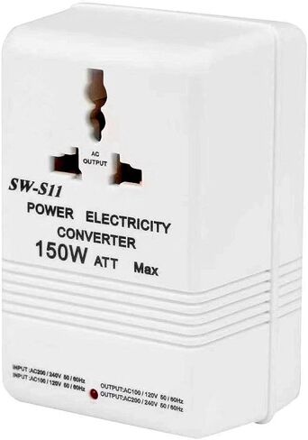 محول جهد 150 وات، محول سفر، محول طاقة AC110V/120 فولت إلى 220 فولت/240 فولت، محول جهد تصاعدي وأسفل in Kuwait