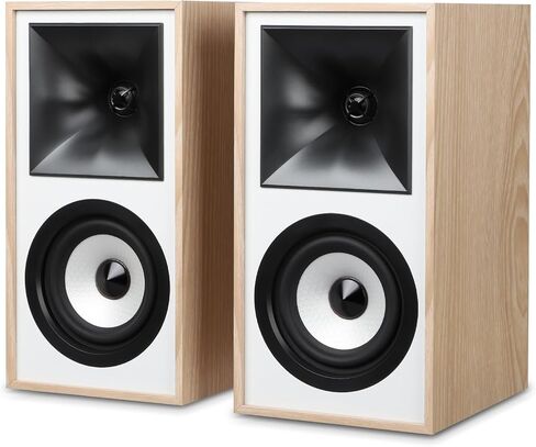AIYIMA S4000 2.0 Studio Monitor Speakers,4 inch 80W Bluetooth Powered Bookshelf Speakers,XLR/6.5mm TRS/RCA Inputs, for Home Studio & Music in Kuwait