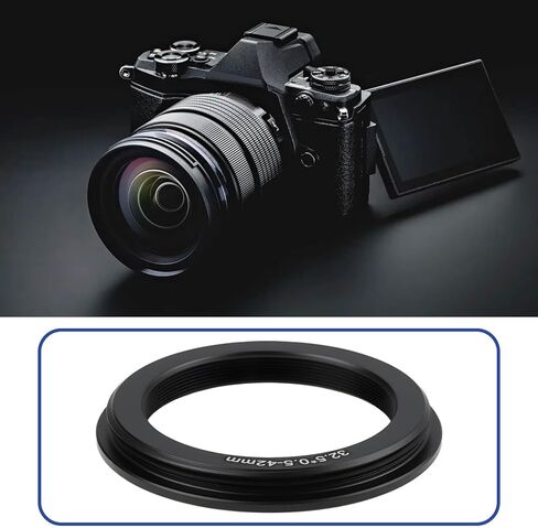 M32.5-M42 Camera Lens Flange Adapter for M32.5 x 0.5 Female Thread to M42 Male Thread in Kuwait