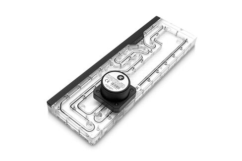 EKWB EK-Quantum Reflection 2 ROG Hyperion D5 PWM Distroplate، RGB رقمي، Plexi in Kuwait