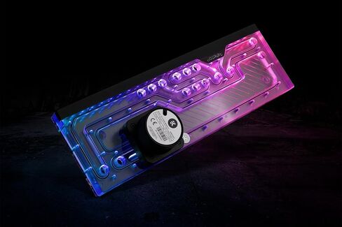 EKWB EK-Quantum Reflection 2 ROG Hyperion D5 PWM Distroplate، RGB رقمي، Plexi in Kuwait