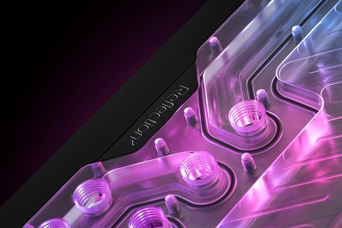 EKWB EK-Quantum Reflection 2 ROG Hyperion D5 PWM Distroplate، RGB رقمي، Plexi in Kuwait