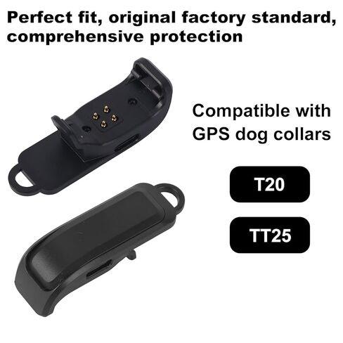 Charging Clip for Alpha TT25 T20 Dog Training Collar, Charger Clip Replacement with Charging Cable (Black) in Kuwait