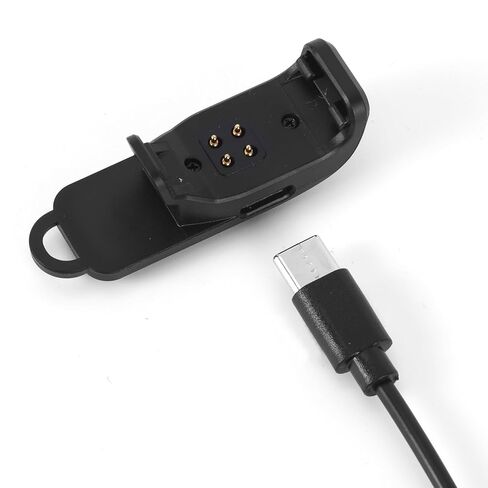 Charging Clip for Alpha TT25 T20 Dog Training Collar, Charger Clip Replacement with Charging Cable (Black) in Kuwait