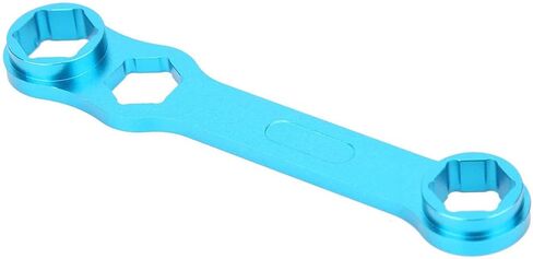 flexman DIY Fishing Reel Wrench Tool, Aluminium Alloy Spanner Repairing Maintenance Tool for Disassembly of 10.0/10.2/11mm Three Size Crank Nuts in Kuwait