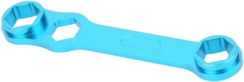 flexman DIY Fishing Reel Wrench Tool, Aluminium Alloy Spanner Repairing Maintenance Tool for Disassembly of 10.0/10.2/11mm Three Size Crank Nuts in Kuwait