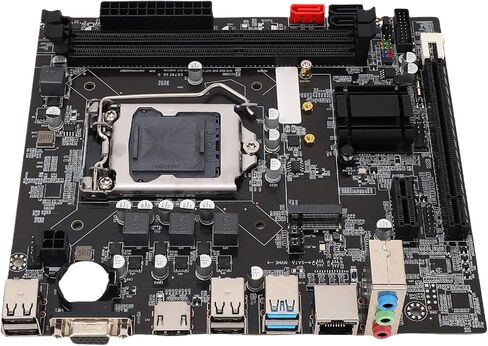 اللوحة الأم للكمبيوتر Jectse B75، اللوحة الأم للألعاب LGA 1155 DDR3 مع M.2 NVMe NGFF ATA3.0 PCI Express، لمعالجات Core i3 i5 i7 E3 V2 Celeron Pentium in Kuwait