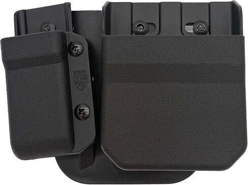 Zero9 Holsters – Admin Combo Holster with Handcuff & Mag Holder, Modular Paddle Mount, Fits ASP Sentry, ASP V2 or Standard Handcuffs in Kuwait