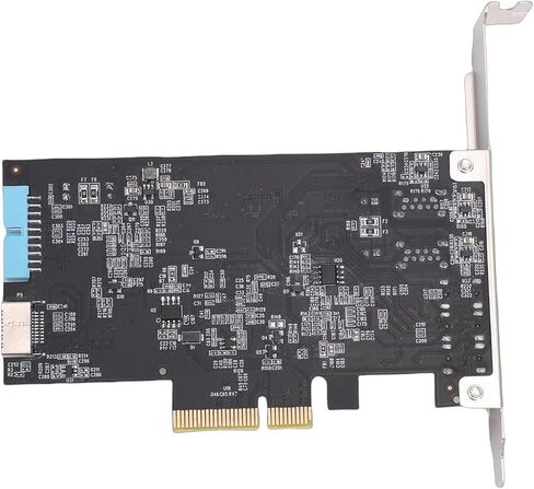 بطاقة PCIe بسرعة 10 جيجابت في الثانية إلى USB C 3.0، بطاقة توسيع PCI Express ذات 5 منافذ مع 3 منافذ من النوع C، 2 USB .0، النوع E 19P IDC، مثالية لأجهزة الكمبيوتر المكتبية in Kuwait