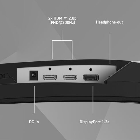 شاشة ألعاب msi MAG 274CF E20 مقاس 27 بوصة 1920 × 1080 (FHD)، 200 هرتز، مزامنة متكيفة، HDMI، منفذ DisplayPort، قابل للتركيب على VESA، قابل للتعديل بالإمالة، 0.5 مللي ثانية، أسود in Kuwait
