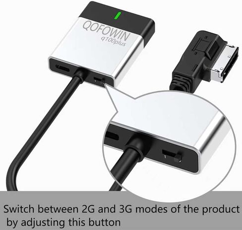 Audi Bluetooth car Music High-Definition Adapter,Wireless Audio Music Adapter,Compatible with Audi 3G AMI, 2G AMI Interfaces,Mercedes Media,Mercedes Music,and Volkswagen Music Interface in Kuwait