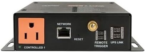 Compact 300 Series IP Power Line Conditioner, 3 Outlets, 12A Current Rating, 120V AC, Black, Model WB-300-IP-3 in Kuwait