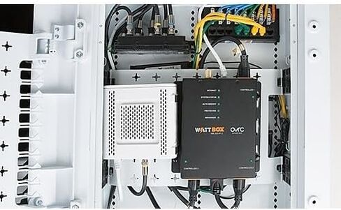 Compact 300 Series IP Power Line Conditioner, 3 Outlets, 12A Current Rating, 120V AC, Black, Model WB-300-IP-3 in Kuwait
