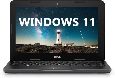Dell Latitude 3190 Laptop, 11.6in Windows 11 Pro Computer, Intel Pentium Silver N5030, 4GB RAM, 128GB SSD, HDMI, Webcam (Renewed) in Kuwait