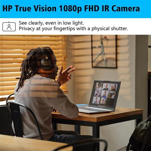 HP OmniBook 5 16" 2K Touchscreen Copilot+ AI Laptop, Snapdragon X Plus X1P-42-100, 32GB LPDDR5X RAM, 1TB SSD, 45 Tops NPU, Backlit KB, Includes Office 2021, Wi-Fi 6E, Win 11 Pro in Kuwait